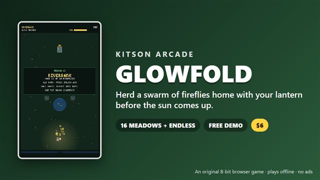 Kitson Glowfold: cover with gameplay