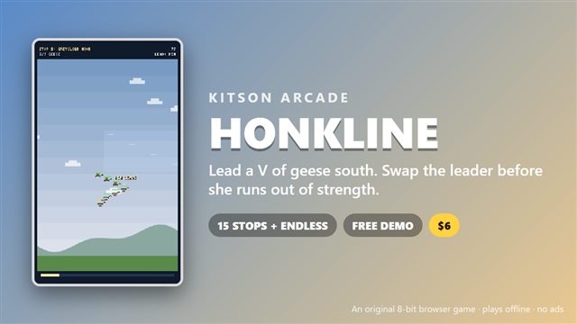 Kitson Honkline: cover with gameplay