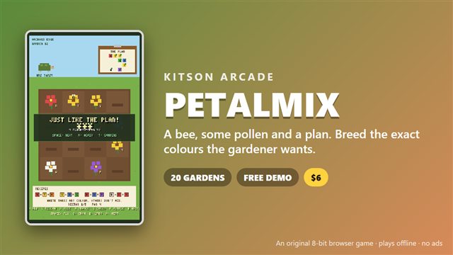 Kitson Petalmix: cover with gameplay